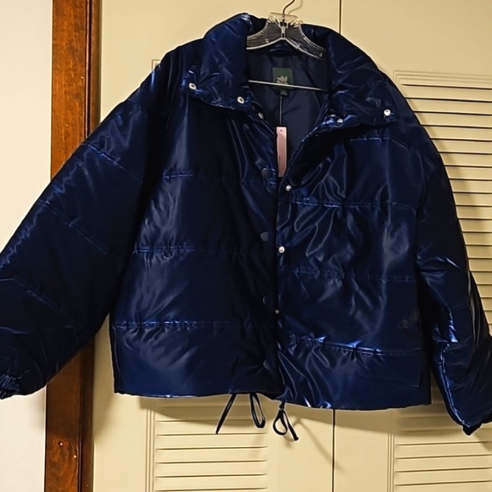 Winter Jacket Dark Blue - Wild Fable